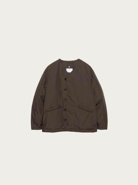 Nanamica Down Cardigan - Brown