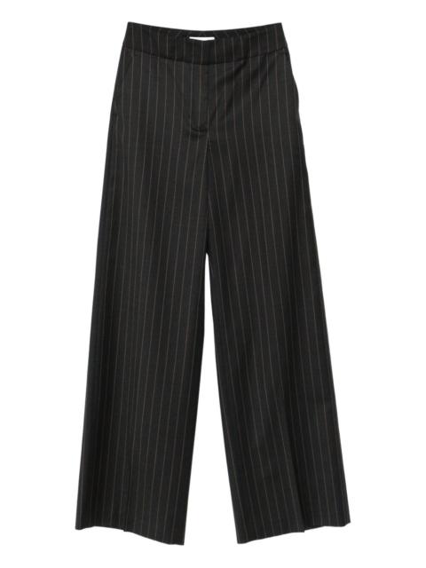 PESERICO striped-pattern trousers