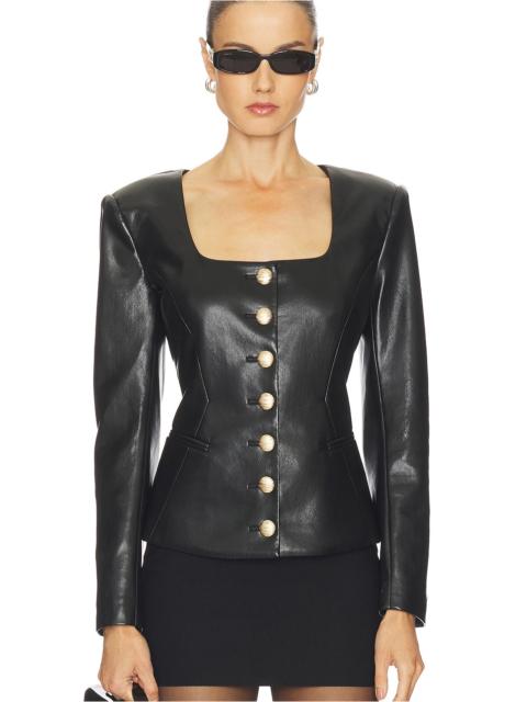 GENERATION LOVE Lavena Faux Leather Jacket
