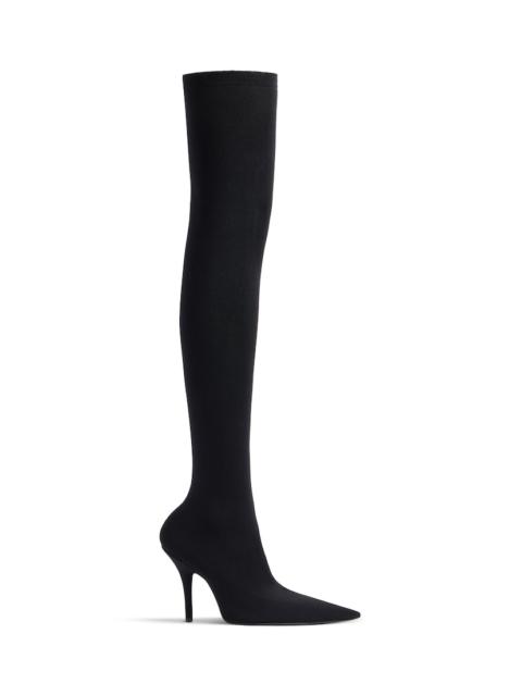 BALENCIAGA Women's Avenue 110mm Boot in Black