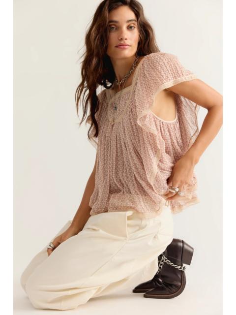 FREE PEOPLE Clara Printed Top