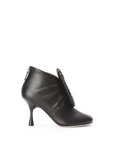 Loewe Pleated buckle boot in lambskin