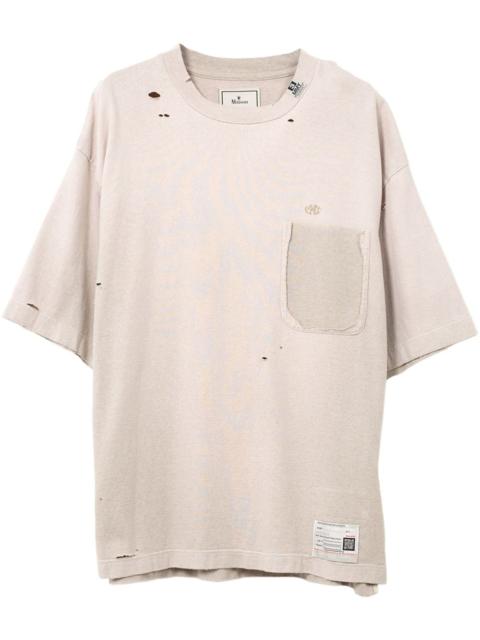 Maison MIHARAYASUHIRO distressed-effect T-shirt