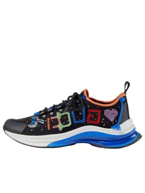 GUCCI (WMNS) Gucci Run Sneaker 'Lovelight Black' 708645-FAAJQ-1041