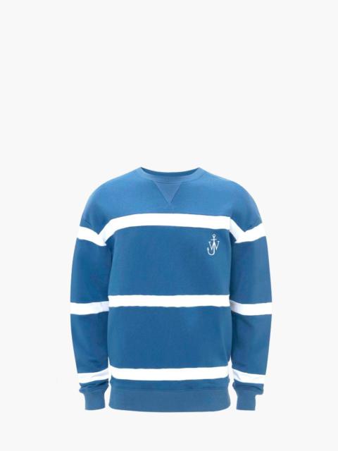 JW Anderson STRIPED SWEATSHIRT