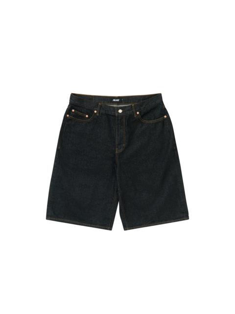 PALACE BAGGY JEAN SHORT ROUGH RINSE