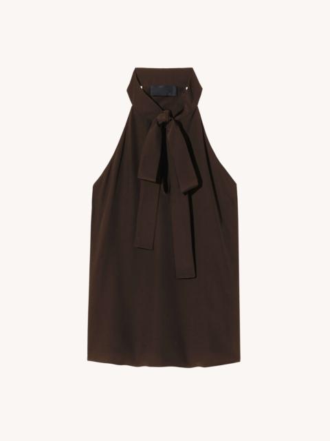 NILI LOTAN ZELIE SILK HALTER