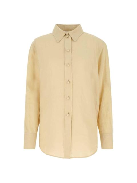 linen oversize shirt