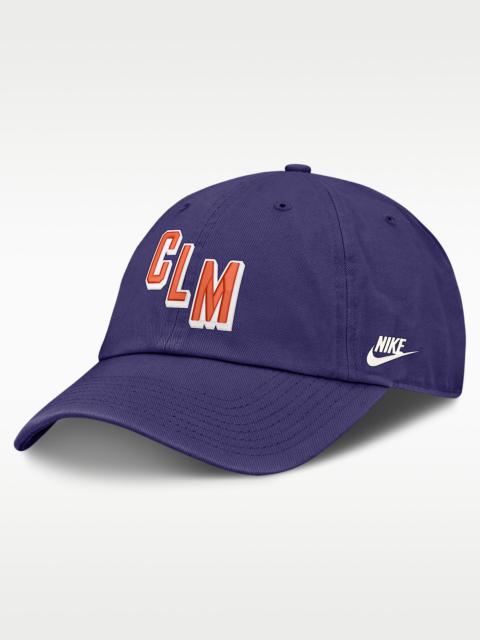 Nike Clemson Natural Club Men's Nike College Adjustable Hat