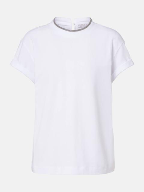 Brunello Cucinelli Cotton-blend top