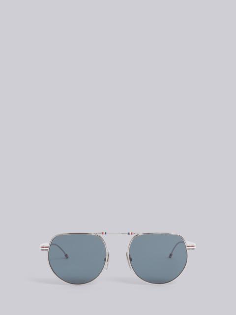 Thom Browne hingeless pilot-frame sunglasses