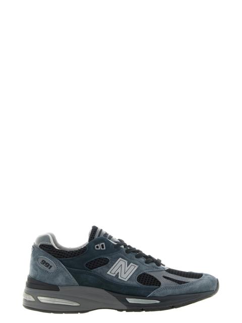 New Balance Navy 'Made in UK 991v2' Sneakers