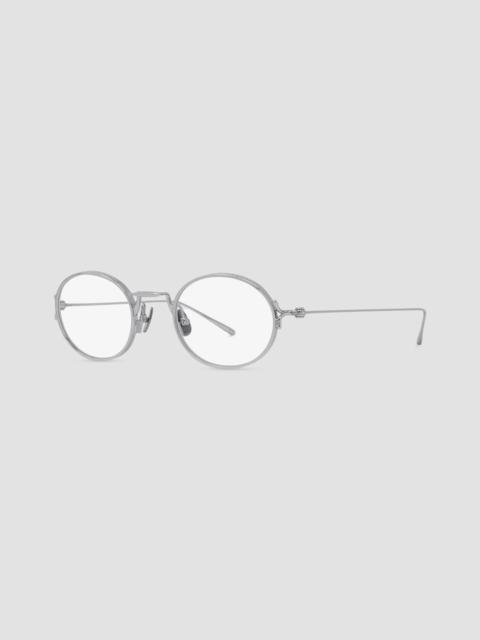 Loewe Men's x Matsuda 46MM Round Optical Eyeglasses - Silver