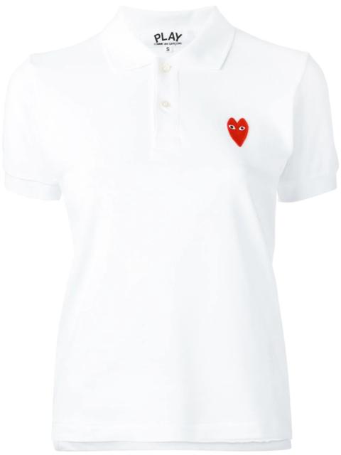 トップス Play comme des garcons girly polo shirt COMME des GARCONS PLAY Polo T-Shirt in Black | FWRD