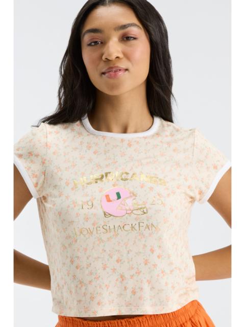 LoveShackFancy Fanatics x LoveShackFancy Marykate Ringer Tee