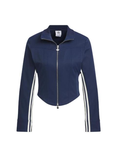 (WMNS) adidas Originals X Notitle Sport Jackets 'Navy' IN1050