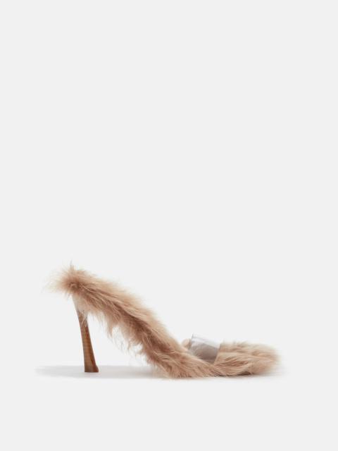 THE ATTICO "MIA'' CAMEL MULE