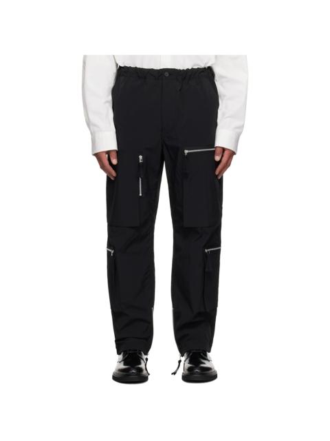 Comme des Garçons Homme Black Weather Cargo Pants