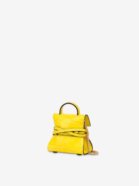 Moschino MICRO BAG MOSCHINO TIE ME