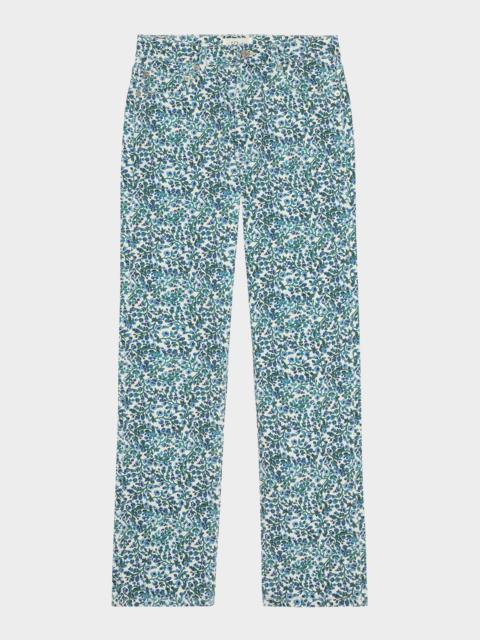 Rails Topanga Floral Straight Ankle Jeans