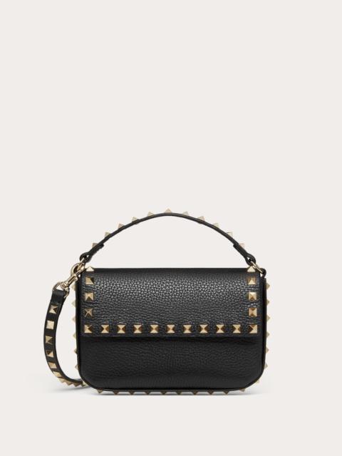 Valentino ROCKSTUD GRAINY CALFSKIN POUCH