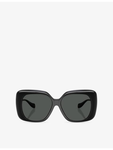VERSACE VE4499U Square-Frame Injected Sunglasses