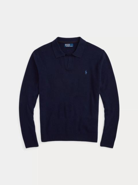 Polo Ralph Lauren Wool Johnny-Collar Sweater