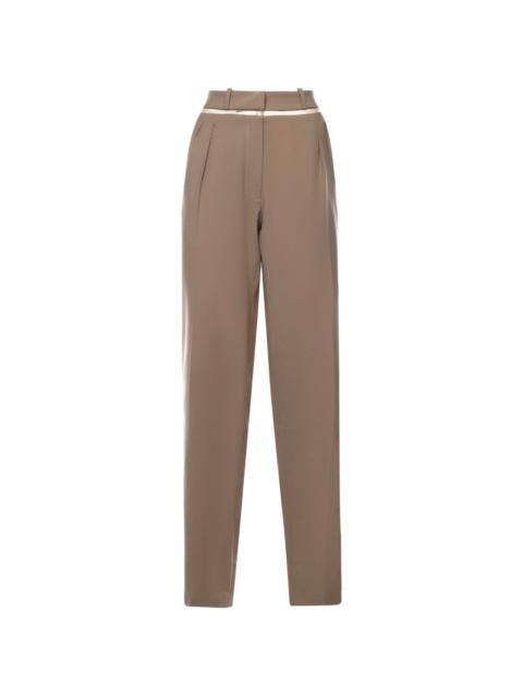 NENSI DOJAKA Pantaloni tonal belt tailored trousers