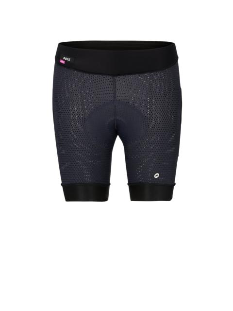 BOSS BOSS X ASSOS LINER SHORTS WITH SHOCK-ABSORBING FOAM