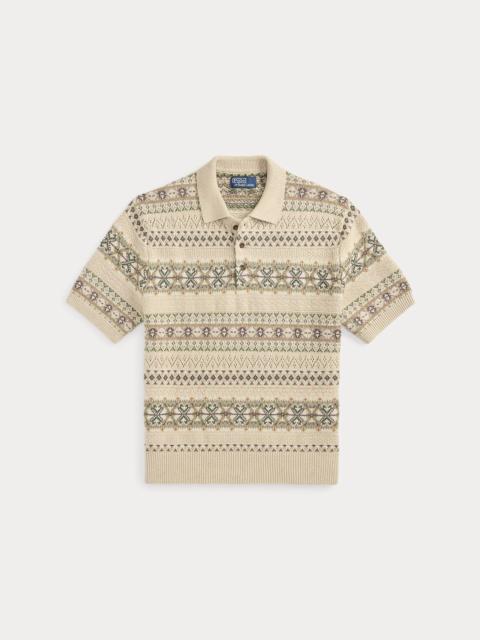 Polo Ralph Lauren Fair Isle Polo-Collar Sweater