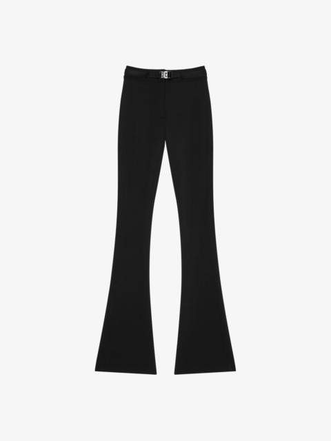 Givenchy 4G BELTED PANTS IN PUNTO MILANO