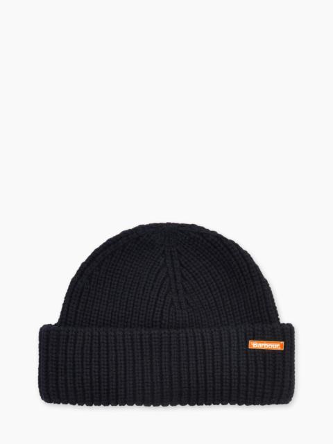 Barbour BARBOUR BEANIE MOSELY FISHERMAN BLACK