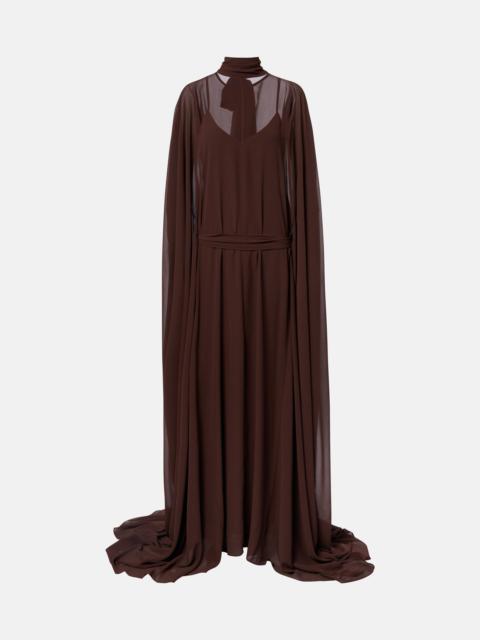 De La Vali Nila chiffon gown