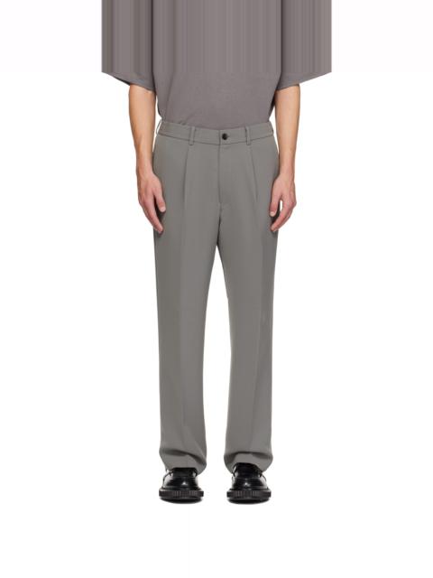 N.Hoolywood Gray Drawstring Trousers