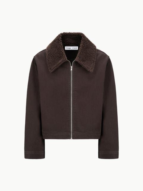 STAUD WRANGLER THE MINIMAL JACKET EARTH