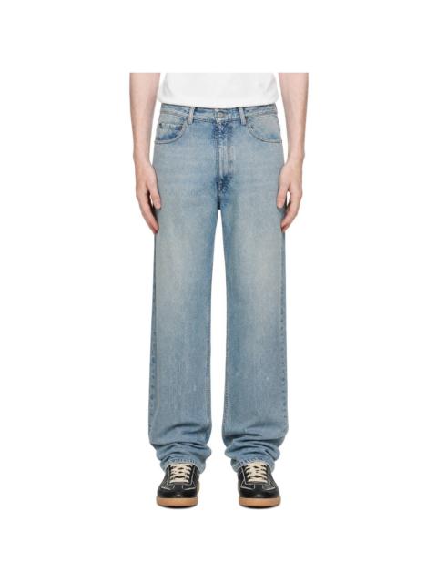 MM6 Maison Margiela Blue 5 Pocket Jeans