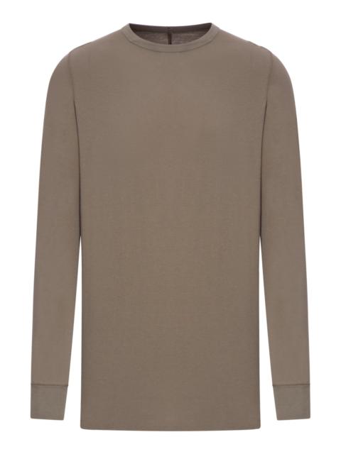 Rick Owens LONG-SLEEVED COTTON JERSEY T-SHIRT