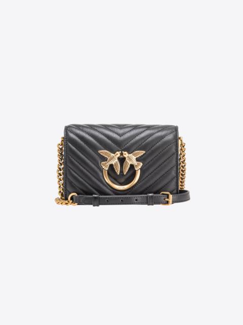 PINKO 104754A2G5Q58Q 関税送料込 PINKO BAG - BAG IN RECYCLED TECHNICAL FABRIC 