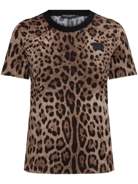 Dolce & Gabbana leopard-print T-shirt