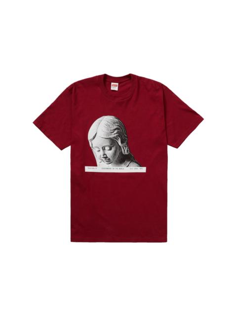 Supreme 대각선 티 'Cardinal 이름 *