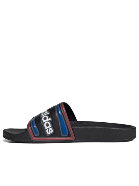 adidas (WMNS) adidas originals Adilette Slides 'Black Red Blue' EE6177