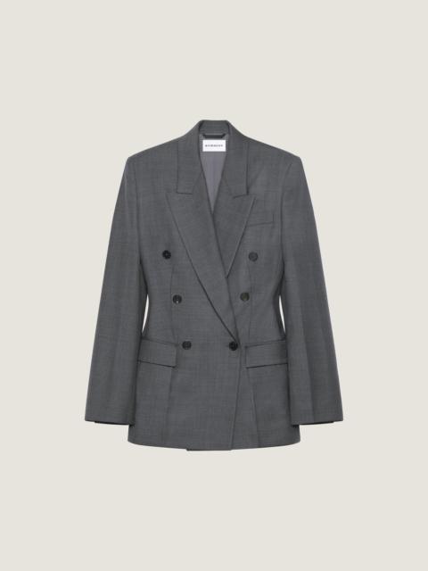 Givenchy DOUBLE-BREASTED JACKET IN WOOL