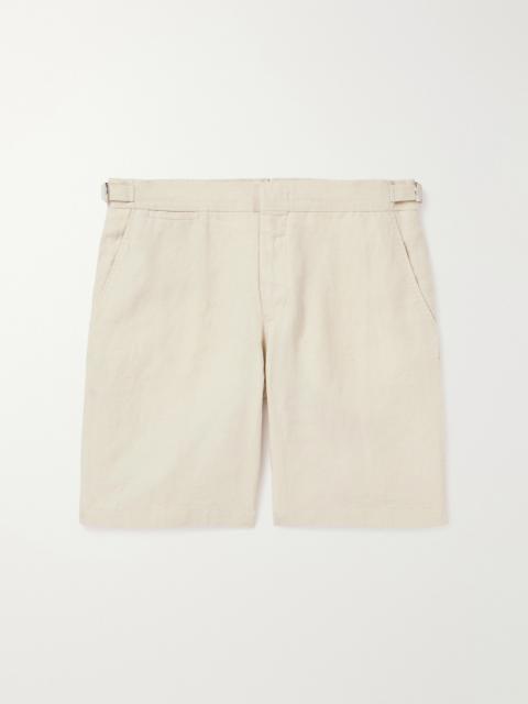 ORLEBAR BROWN Norwich Straight-Leg Linen Shorts