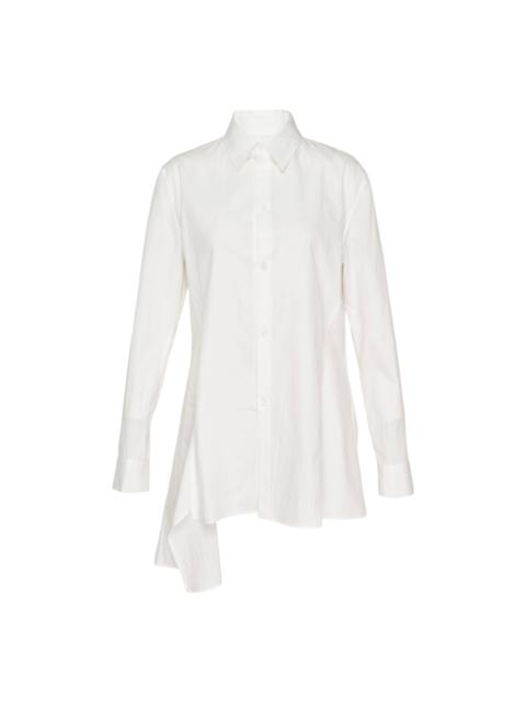 Yohji Yamamoto Paneled Asymmetric Long Shirt