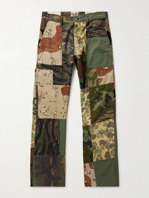 GALLERY DEPT. Pappy Straight-Leg Patchwork Cotton-Twill, Canvas and Ripstop Trousers