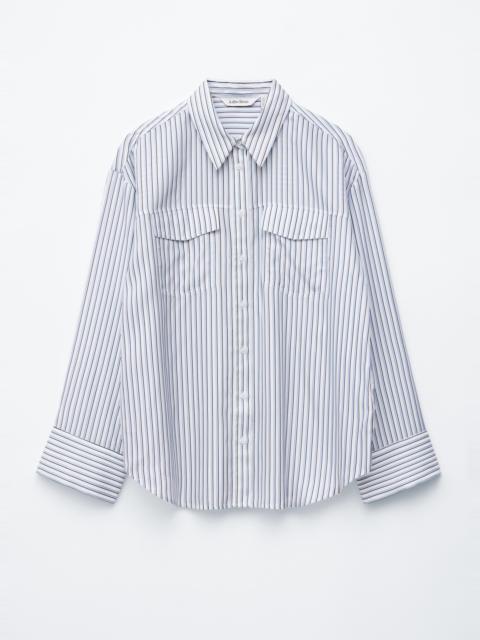 & Other Stories Striped Patch-Pocket Shirt