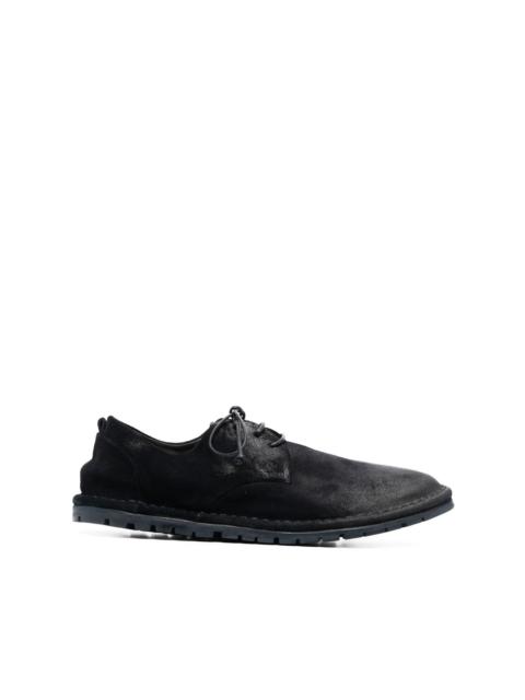round-toe lace-up derby shoes