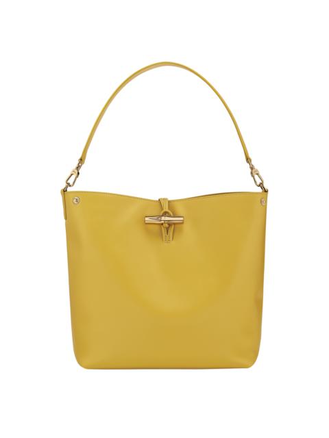 Longchamp Le Roseau M Hobo bag Ginger - Leather