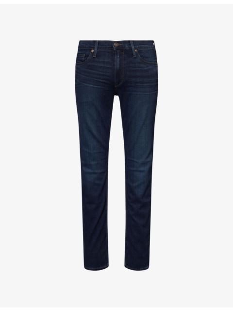 PAIGE Lennox Straight-Leg Stretch-Woven Jeans