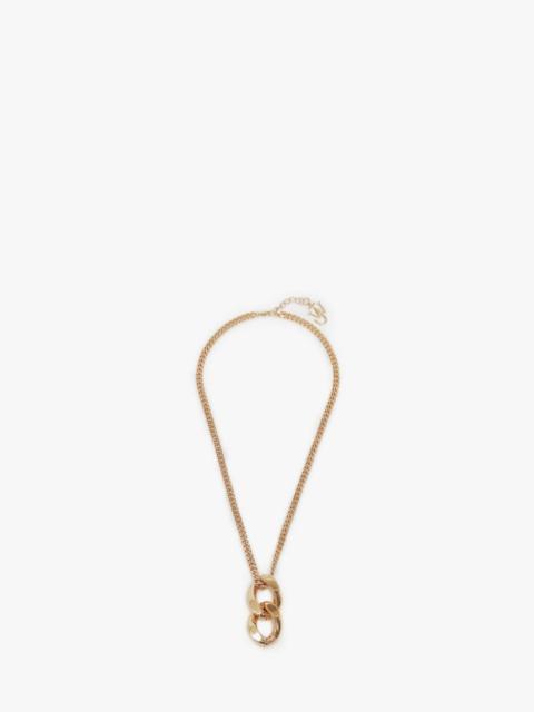 JW Anderson LONG NECKLACE WITH CHAIN LINK PENDANT